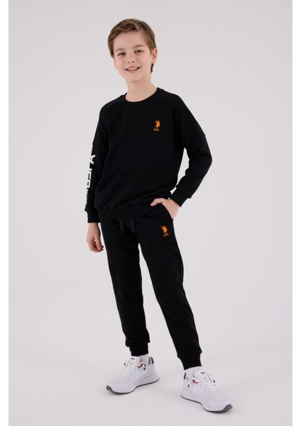 US2221 - M.grey - U.s. Polo Assn Kids Erkek Eşofman Takımı fiyatları