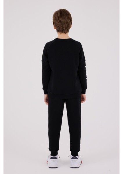 US2221 - M.grey - U.s. Polo Assn Kids Erkek Eşofman Takımı indirimleri