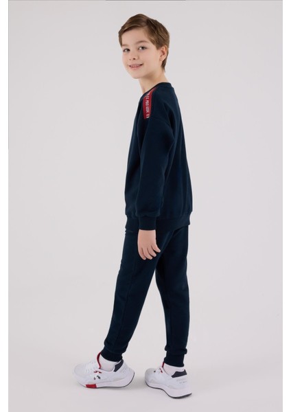 US2202 - Bordo - U.s. Polo Assn Kids Erkek Eşofman Takımı indirimleri