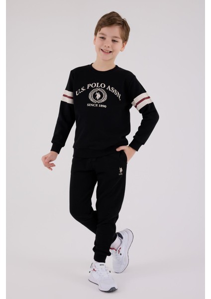 US2201 - Kırmızı - U.s. Polo Assn Kids Erkek Eşofman Takımı