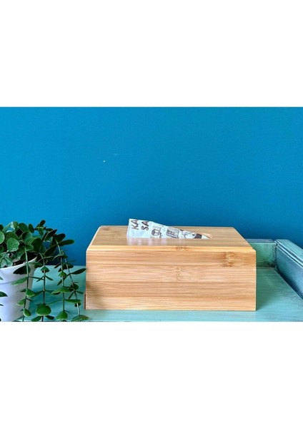 Bambu Peçete Kutusu 23X12X9 cm indirimleri