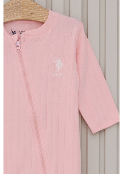 Kız Bebek Açık Pembe Pijama Takım 50322810-VR078 modelleri