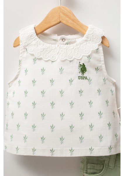 Kız Bebek Beyaz Pijama Takım 50322908-VR013 modelleri