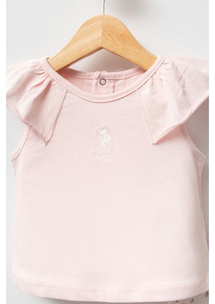 Kız Bebek Pudra Pijama Takım 50322900-VR042 modelleri