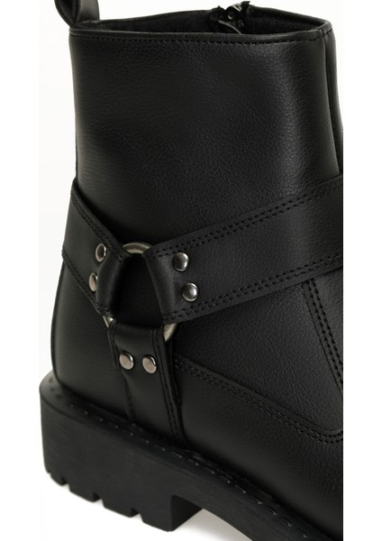 Lıner 5pr Siyah Erkek Biker Bot