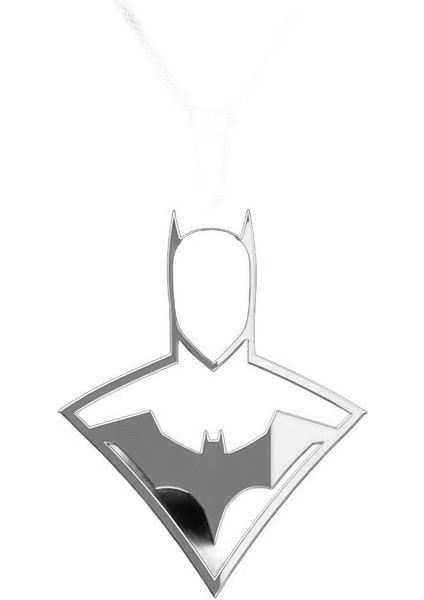 925 Ayar Gümüş Kolye Batman SM9181 fiyatları