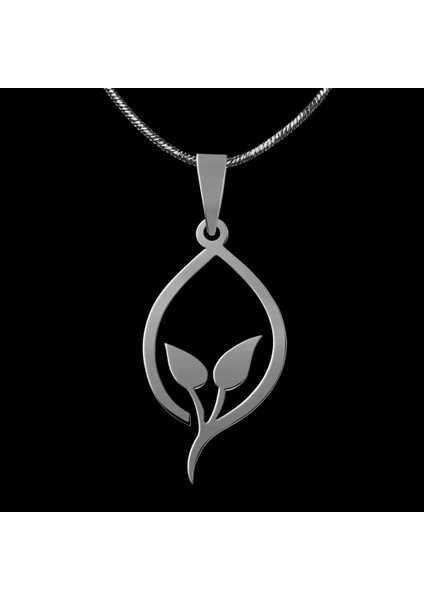 925 Ayar gümüş kolye minimalist tasarımlar SM8983