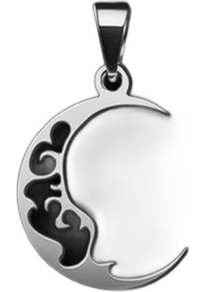 925 Ayar gümüş kolye ay SM9042 fiyatları