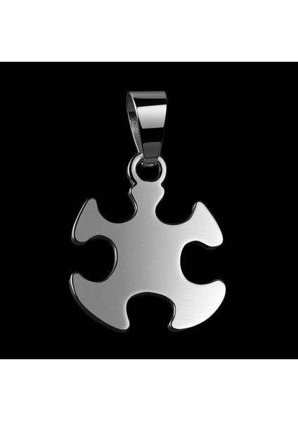925 Ayar Gümüş Kolye Yapboz SM9165