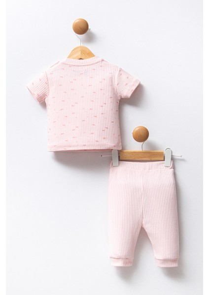 Kız Bebek Pudra Pijama Takım 50322901-VR042 fiyatları