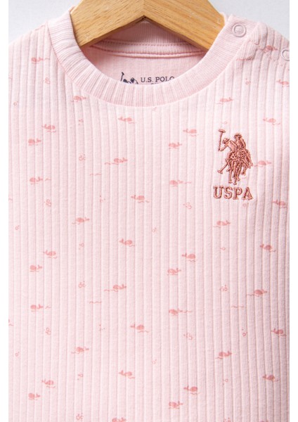 Kız Bebek Pudra Pijama Takım 50322901-VR042 modelleri