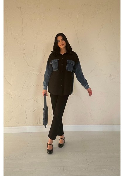 Siyah Kot Garnili Ceket fiyatları