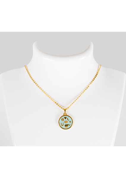 Pozitif Enerji Taşıyan 6 Figürlü Şans Kolyesi – Ayarlanabilir Zincir Uzunluğu, Zincir ile Birlikte Gönderilir Ve 3 Zincir Seçeneği fiyatları