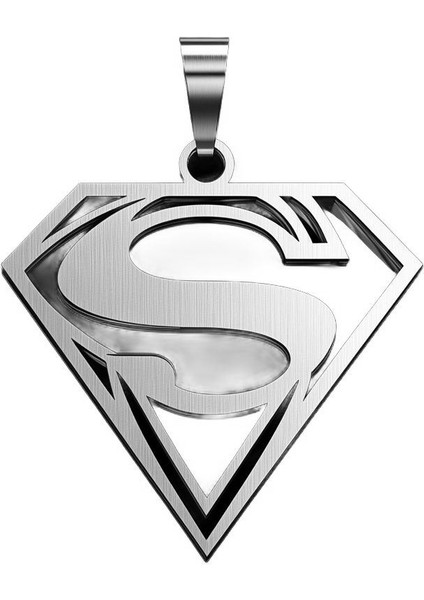 925 Ayar gümüş kolye Süpermen SM9212 fiyatları