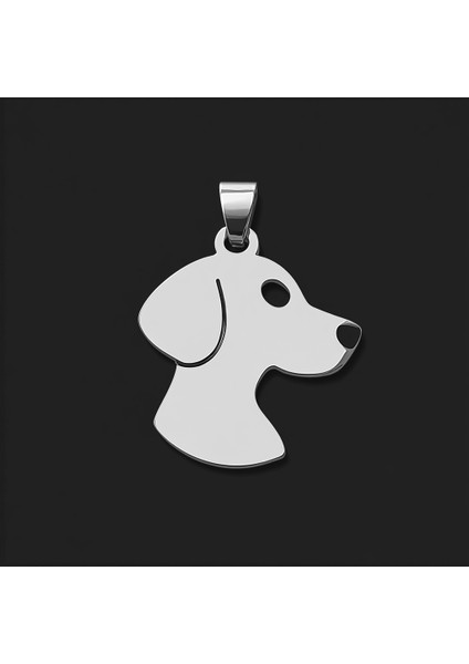925 Ayar gümüş kolye köpek SM9068