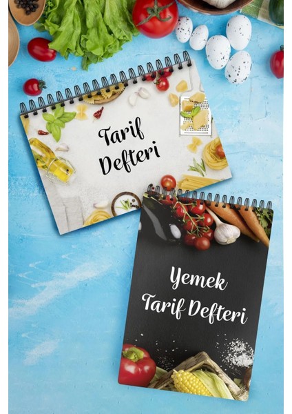 2'li Yemek Tarif Defteri Seti 100 Yaprak fiyatları