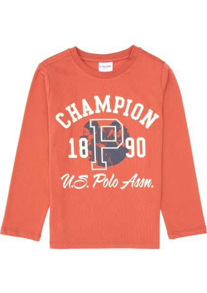 Erkek Çocuk Gül Kurusu Sweatshirt 50316507-VR026