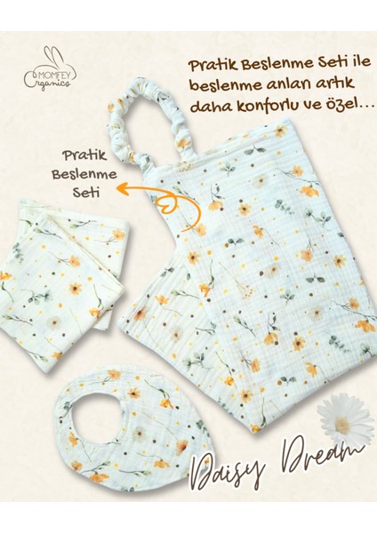 Daisy Dream Yenidoğan Müslin Hediye Kutusu Müslin Emzirme Örtüsü ,önlük,ağız Mendili fiyatları