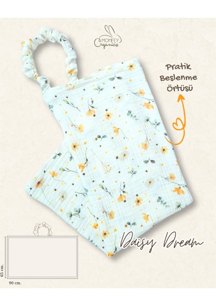 Daisy Dream Yenidoğan Müslin Hediye Kutusu Müslin Emzirme Örtüsü ,önlük,ağız Mendili modelleri