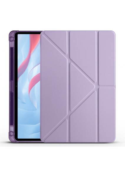 Honor Pad X9 Uyumlu Kalemlikli Standlı Uyku Modlu Katlanabilir Tablet Kılıfı