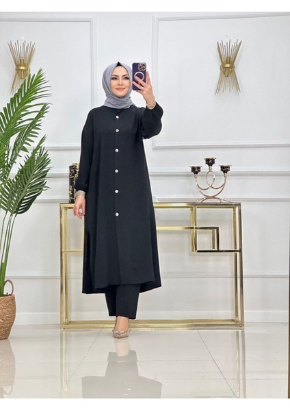 Kadın Tesettür 2'li Takım Tunik & Pantolon