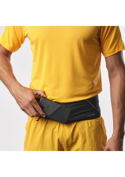 Pulse Belt Unisex Siyah Bel Çantası