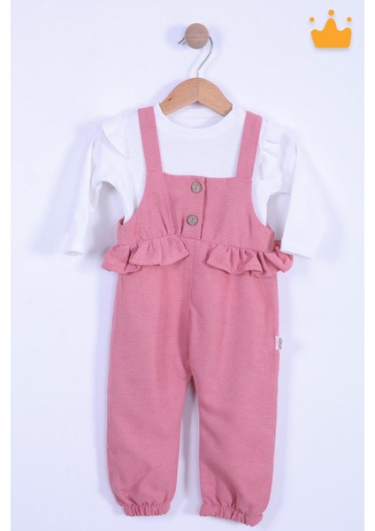 Bayramlık Kız Bebek Çocuk Salopet Badi Takım 2338 fiyatları