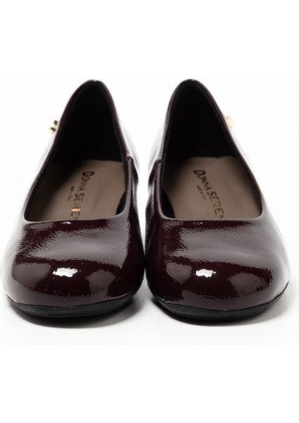 Kadın Topuklu/ Stiletto 4L5863DS Donna Serena 5863DS Slıde Naplack Bordeaux