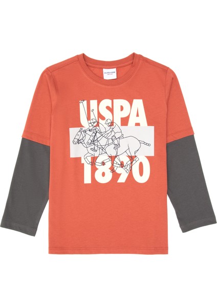 Erkek Çocuk Gül Kurusu Sweatshirt 50316495-VR026