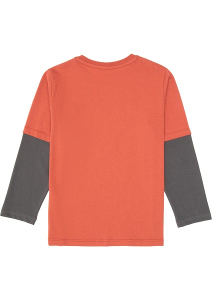 Erkek Çocuk Gül Kurusu Sweatshirt 50316495-VR026 fiyatları