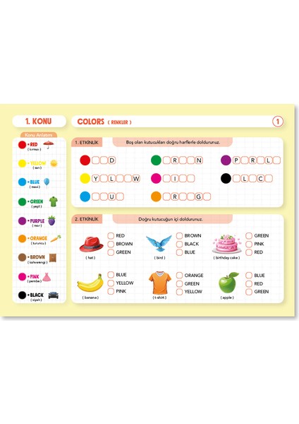 "ilk Adım" Ingilizce Kitabım fiyatları