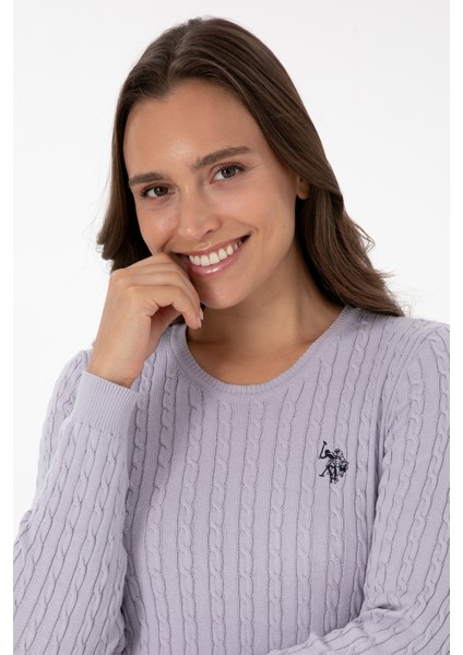 Kadın Lila Kazak /triko 50313626-VR245 fiyatları