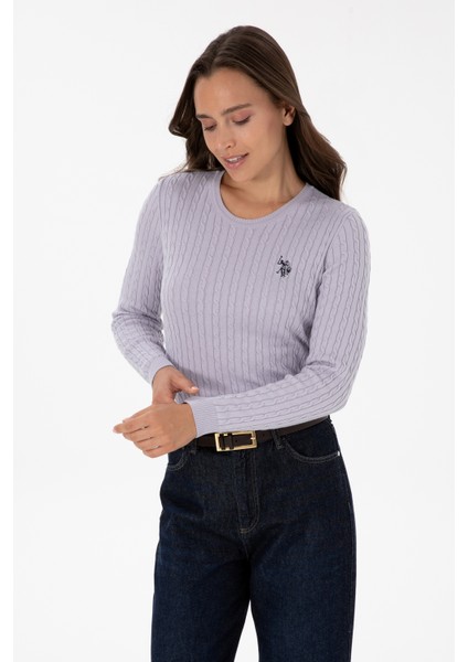 Kadın Lila Kazak /triko 50313626-VR245 modelleri