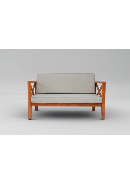 Ahşap Bahçe Mobilyası Balkon Takımı 3lü Koltuk I 2 x Tekli Koltuk I 1 Çiftli Koltuk I Masa I Minderler Dahil indirimleri