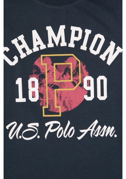 Erkek Çocuk Açık Lacivert Sweatshirt 50316507-VR059 modelleri