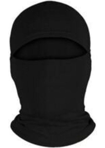 Termal Kar Maskesi Siyah Kar Kayak -20 +20 Derece Tam Koruma