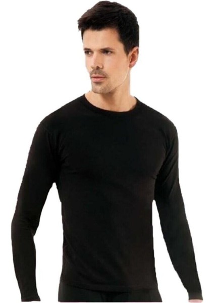 2006 Erkek Termal Üst Bady - Siyah - L-Xl