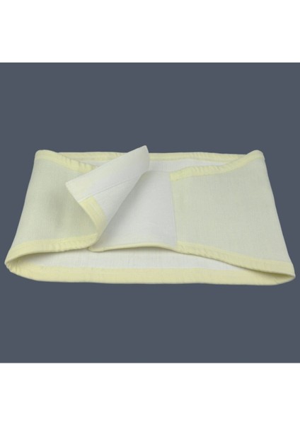 Saf Yün Ortopedik Bel Destekli Cırtlı Korse %100 Angora