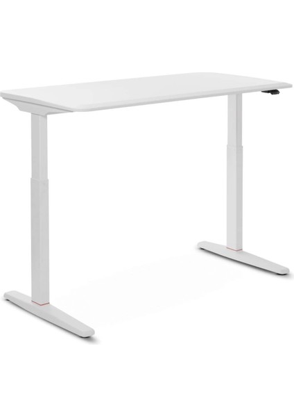 U-Do Sit&stand Yükseklik Ayarlı Çalışma Masası - Melamin Beyaz