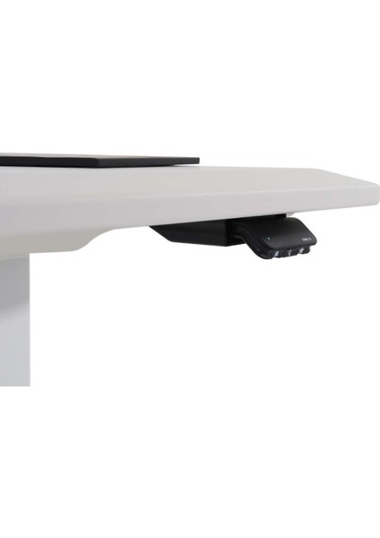 U-Do Sit&stand Yükseklik Ayarlı Çalışma Masası - Melamin Beyaz
