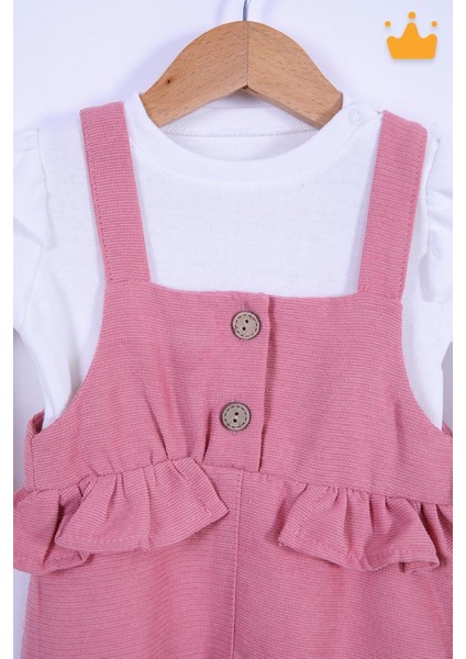 Bayramlık Kız Bebek Çocuk Salopet Badi Takım 2338 modelleri