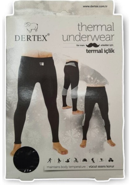 Erkek Içi Yünlü Termal Tayt