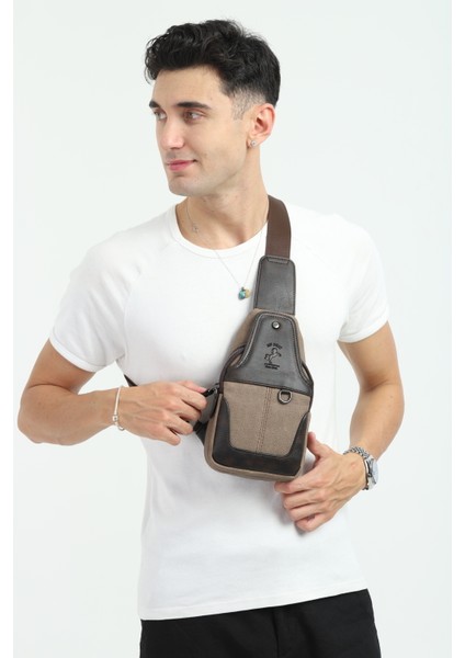 Kanvas Çok Bölmeli Günlük Çapraz Askılı Omuz Çantası fiyatları