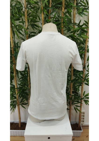 Erkek True Religion Baskılı Süprem T-Shirt