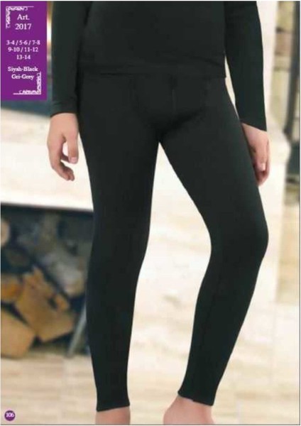 2017 Erkek Çocuk Termal Alt Içlik