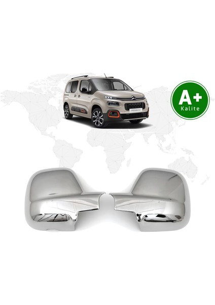 Citroen Berlingo Krom Ayna Kapağı 2019 Model ve Sonrası