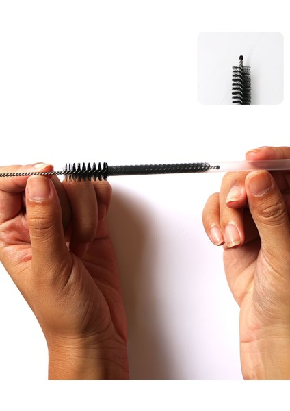 5 Adet Siyah 8 mm Pipo Pipet Boru Kamış Temizlik Temizleme Fırçası RD52 fiyatları