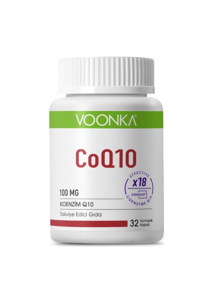 COQ10 100 Mg 32 Kapsül