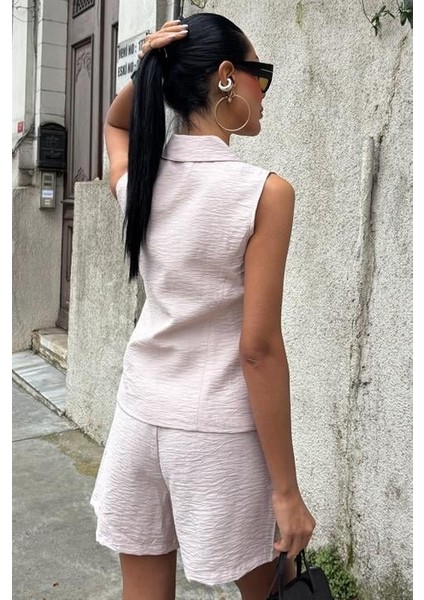 Yelek Şort Viscon Takım 10156-17