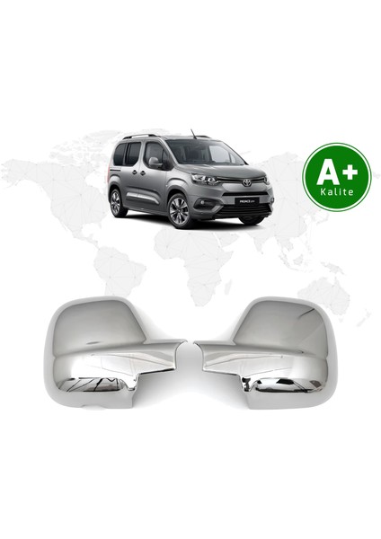 Toyota Proace City Krom Ayna Kapağı 2019 Model ve Sonrası